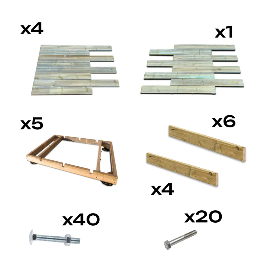 EZ Deck - Penta Kit (3794mm x 2046mm) - Image 6