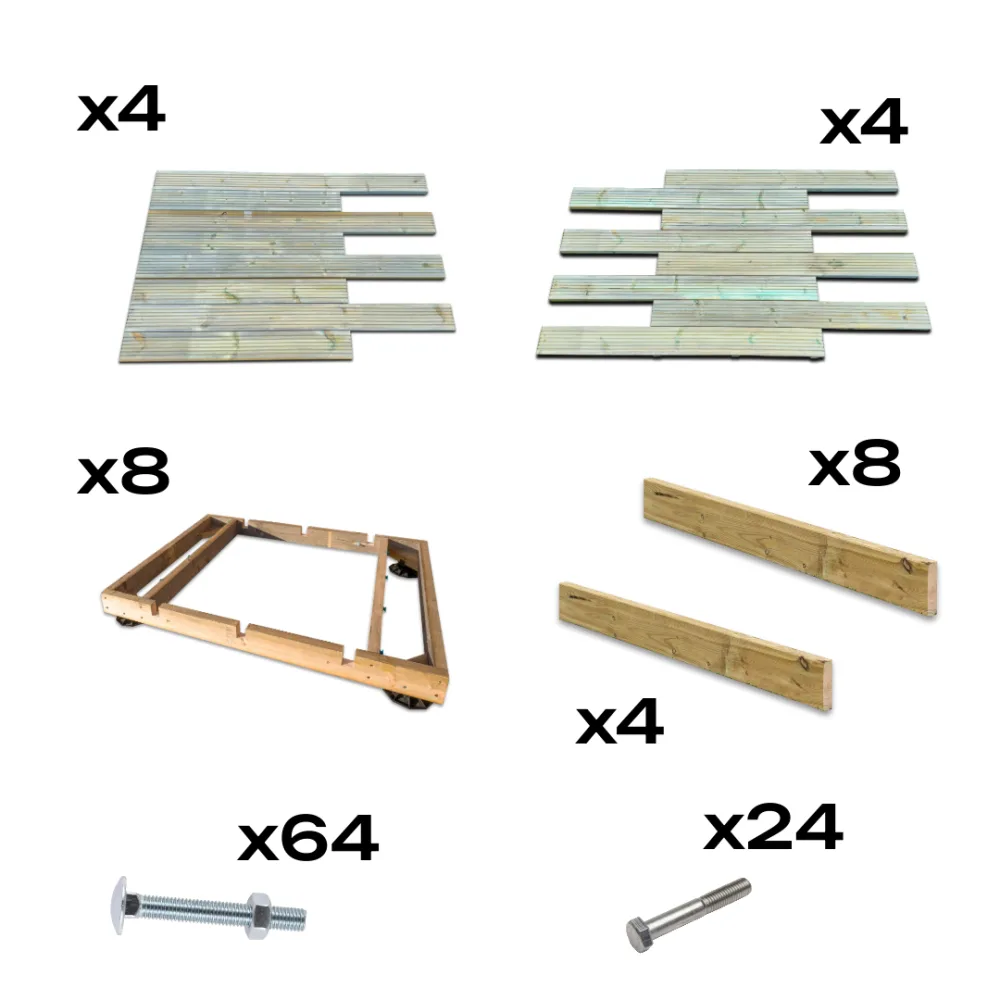 EZ Deck - Octo Kit (5048mm x 2052mm) - Image 8